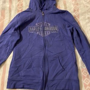 harley davidson zip up